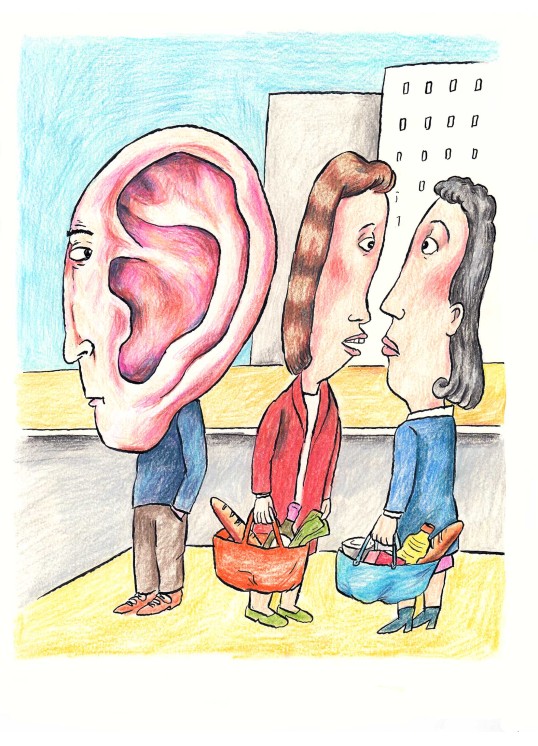 L'oreille indiscrète