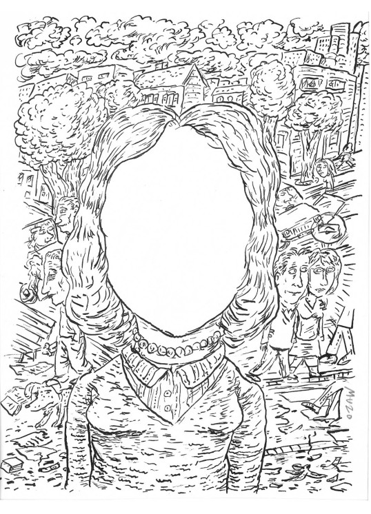 La femme sans visage